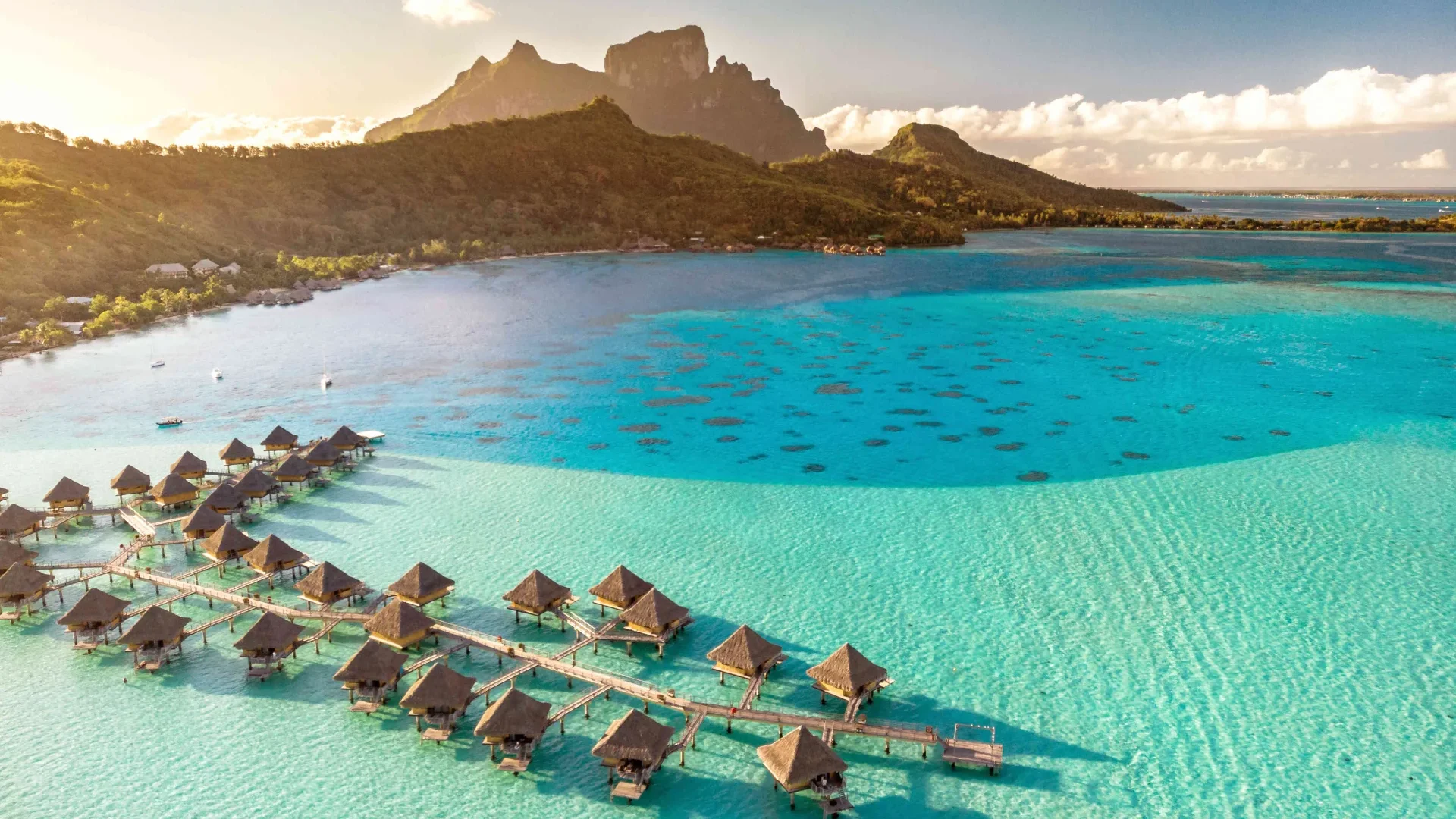 Bora Bora overwater villas