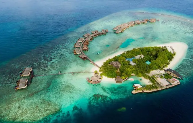 Adaaran Prestige Water Villas overwater bungalows in Maldives