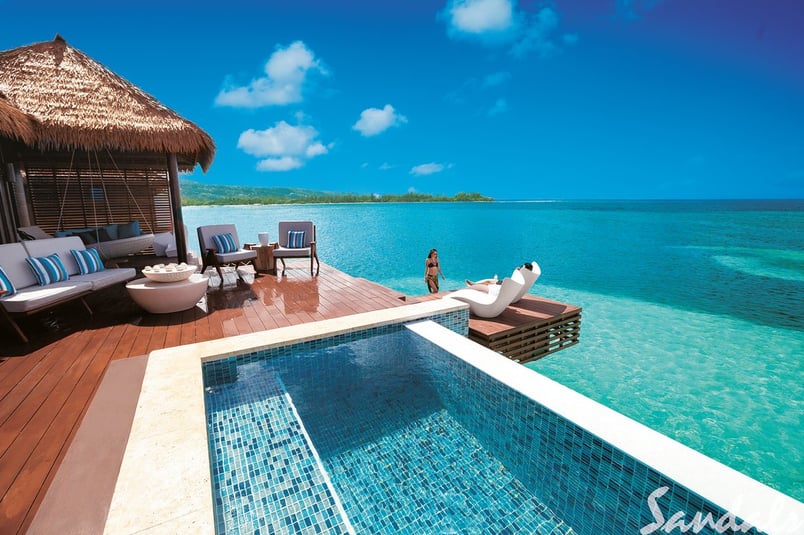 Sandals resort view 4
